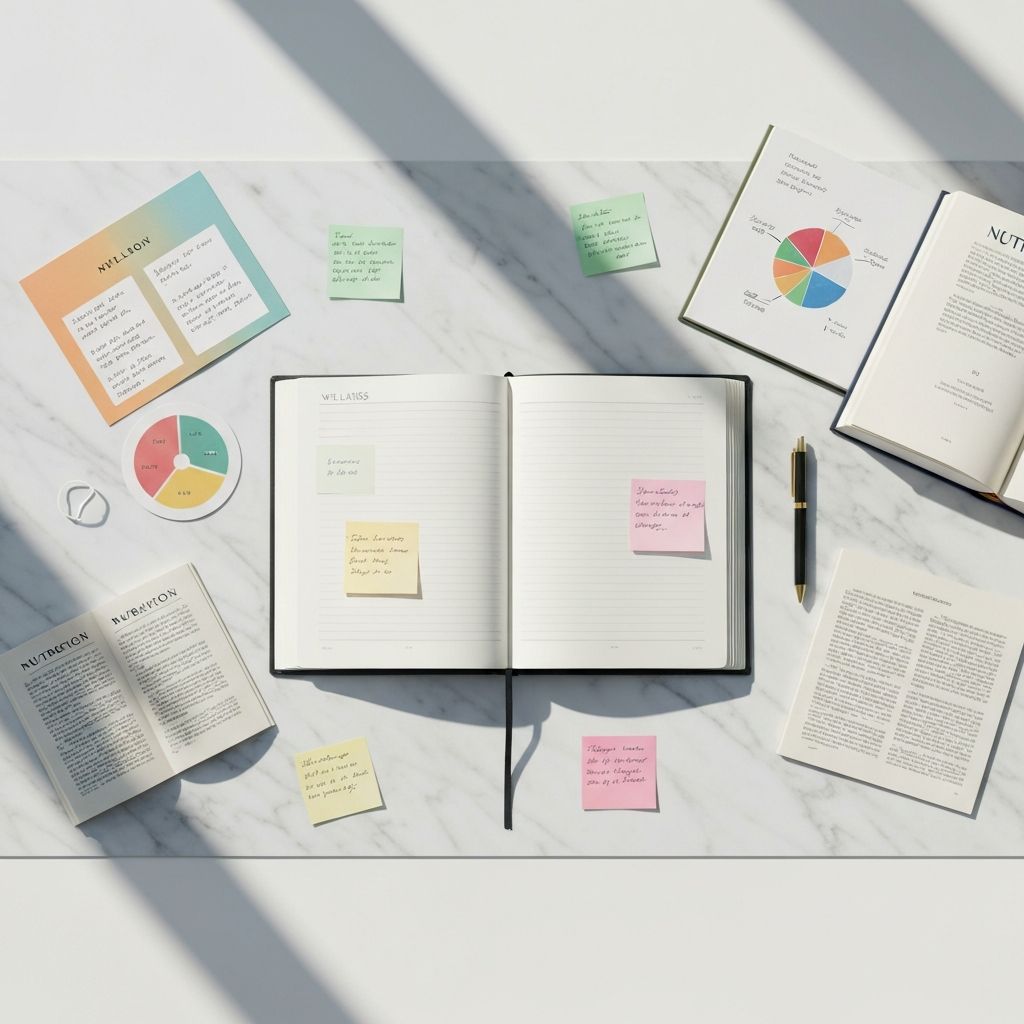 Editorial nutrition knowledge elements